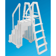 thumbnail image 1 of Ocean Blue Above Ground Swimming Pool Mighty Step and Safety Ladder Set 38" Wide, 1 of 1