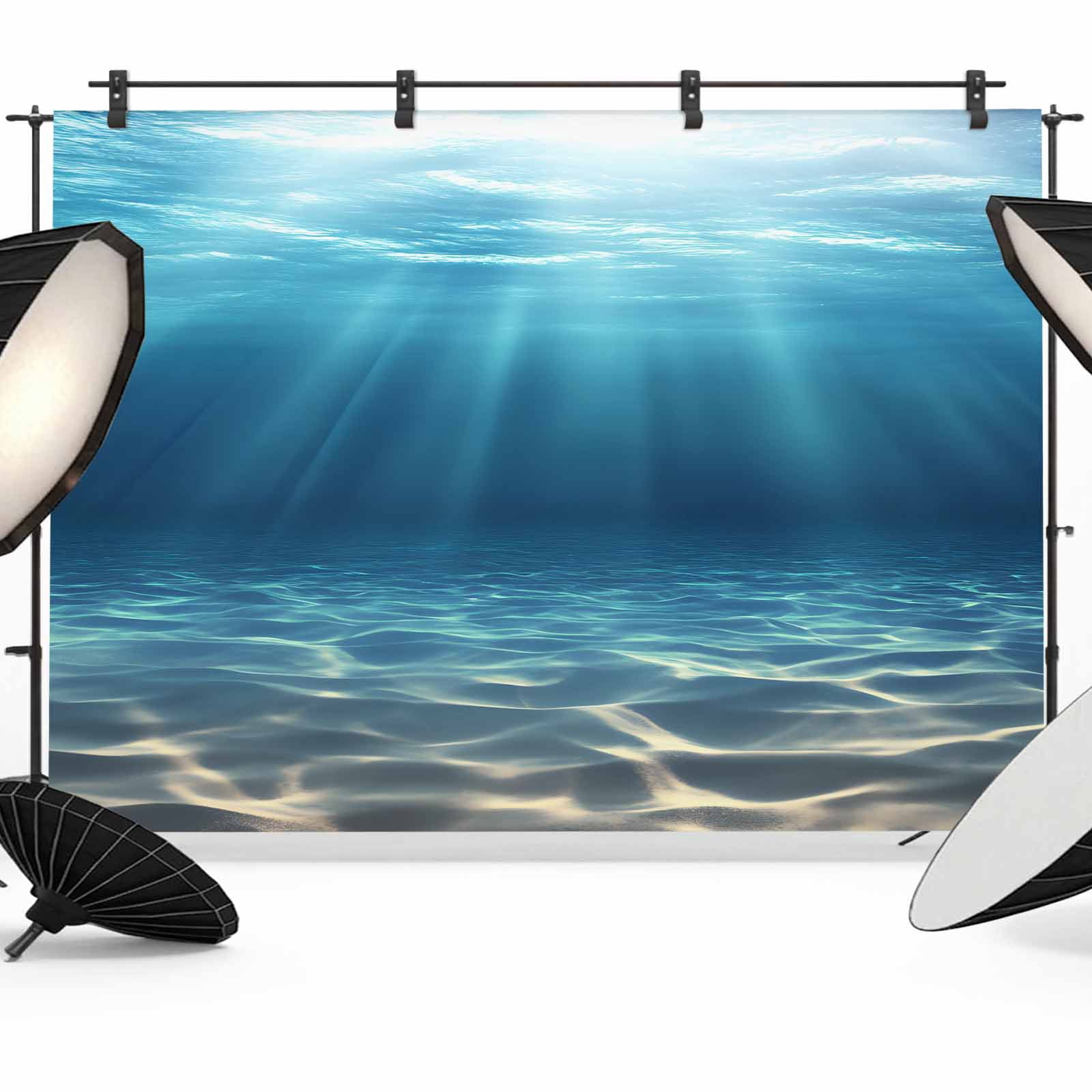 Ocean Blue Backdrop for Photoshoot,Photography Photo Studio Background ...