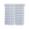 thumbnail image 1 of Ocean Blue Fish Living Room Curtains 2 Panel, Summer Fishing Coastal Nautical Simple Cafe Window Treatment, Extra Long Farmhouse Bedroom Bathroom Kitchen Curtains Drapes 104"x72", 1 of 6