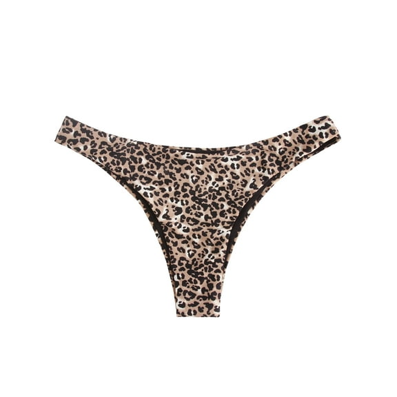 Ocean Blues Women's Cheeky Brazilian Cut Bikini Bottom Seamless Low Rise Bathing Suit Swim Bottom