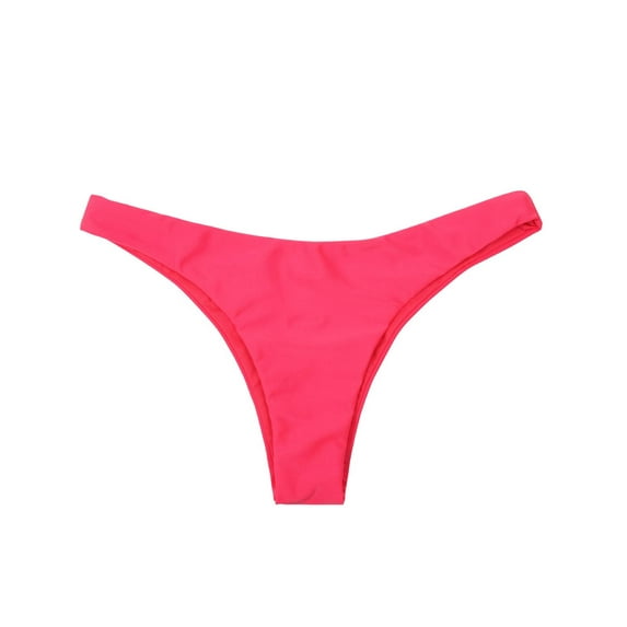 Ocean Blues Women's Cheeky Brazilian Cut Bikini Bottom Seamless Low Rise Bathing Suit Swim Bottom