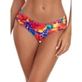 thumbnail image 1 of Ocean Blues Women's Full Coverage Bikini Bottom Low Rise Ruched Sides Swim Bottoms Floral Bathing Suit Bottoms, 1 of 9