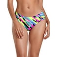 thumbnail image 1 of Ocean Blues Women's Full Coverage Bikini Bottom Mid Rise Ruched Sides Swim Bottoms, 1 of 8