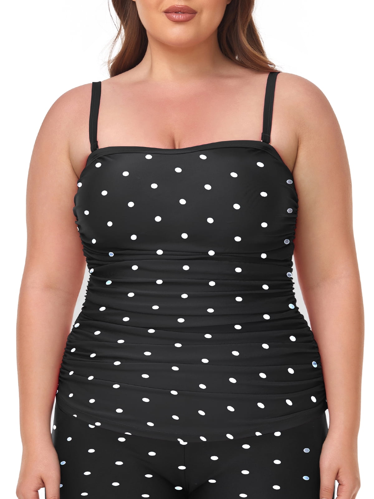 Panache Anya Cruise Bra Size Molded Bandeau Tankini Tankini Top