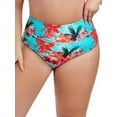 thumbnail image 1 of Ocean Blues Women's Plus Size High Waisted Bikini Bottom Full Coverage Swim Bottom, 1 of 7
