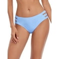 thumbnail image 1 of Ocean Blues Women's Strappy Bikini Swim Bottom Full Coverage Swimwear Bathing Suits, 1 of 6