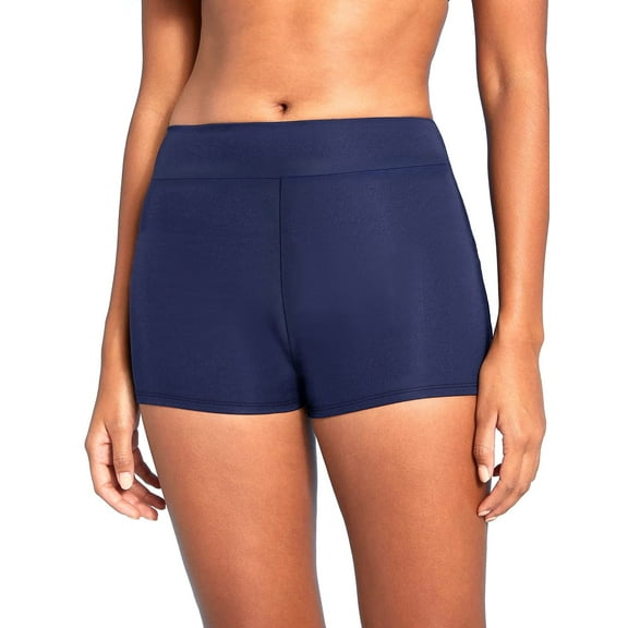 Ocean Blues Sexy Women's Swim Short Tummy Control Bathing Suit Bottoms High Waisted Board Shorts Boyshorts Tankini Swim Bottoms