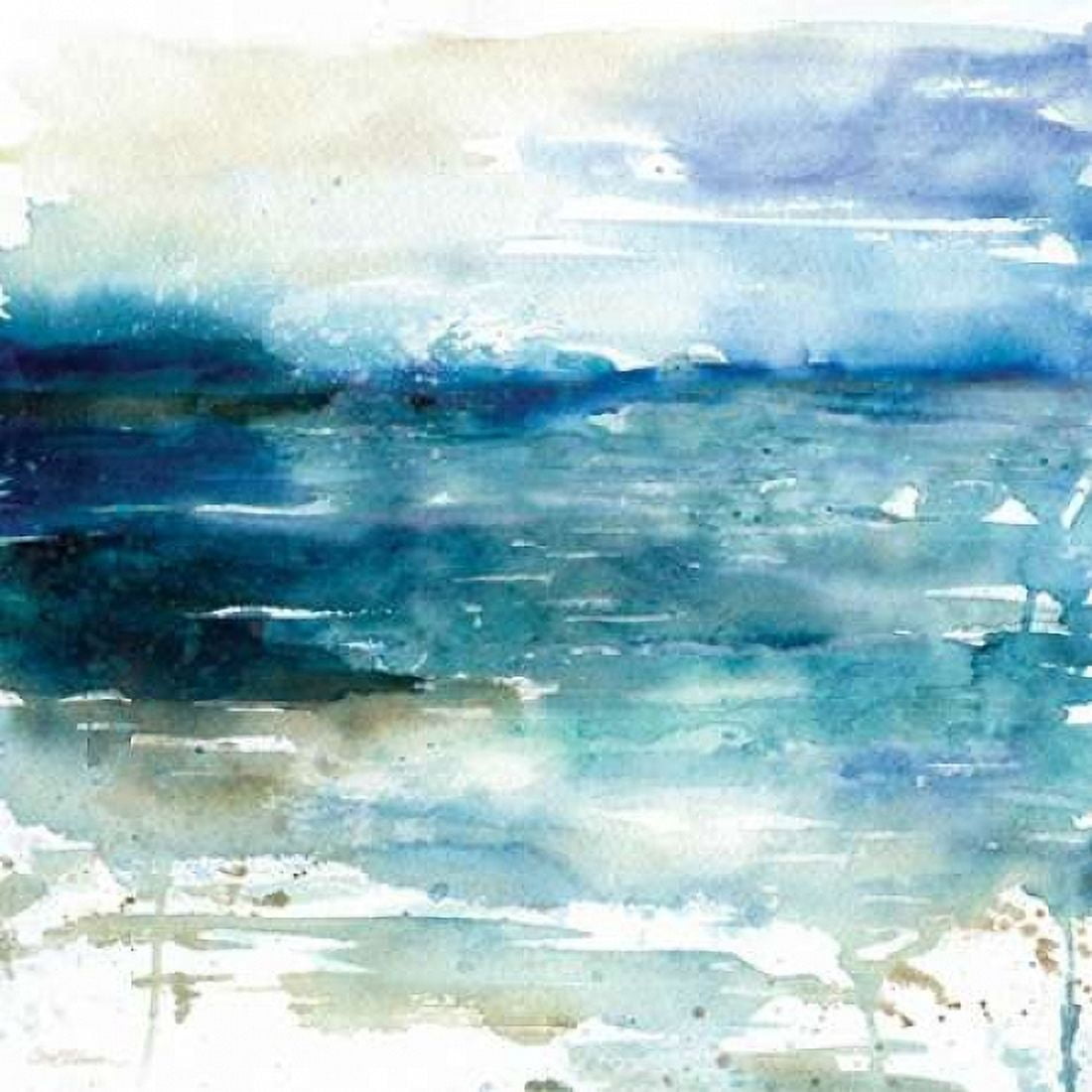 Ocean Break I Canvas Art - Carol Robinson (24 x 24)