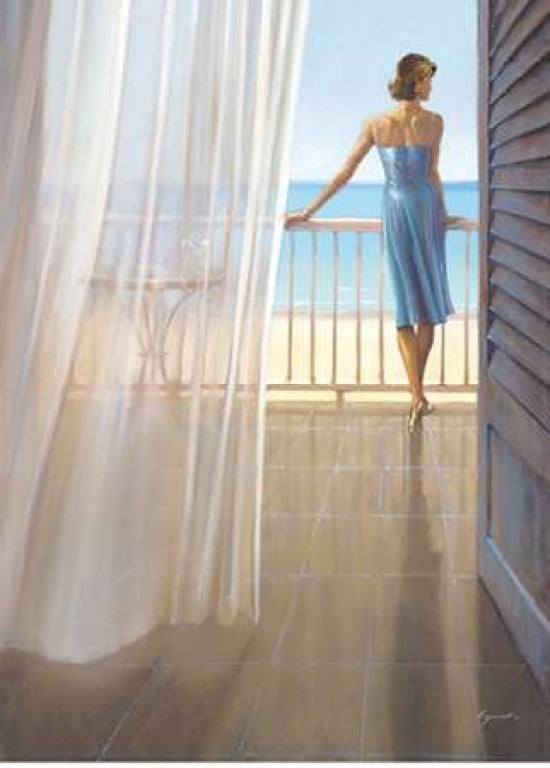 Ocean Breeze Canvas Art - Brent Lynch (20 x 28)