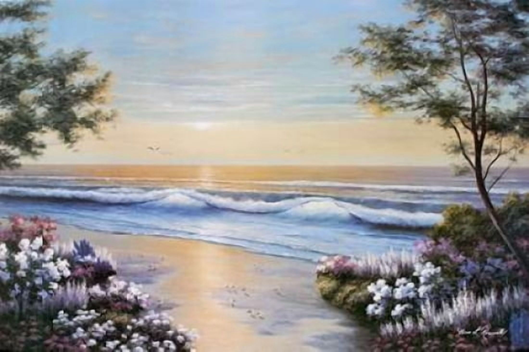 Ocean Breeze Canvas Art - Diane Romanello (20 x 28)