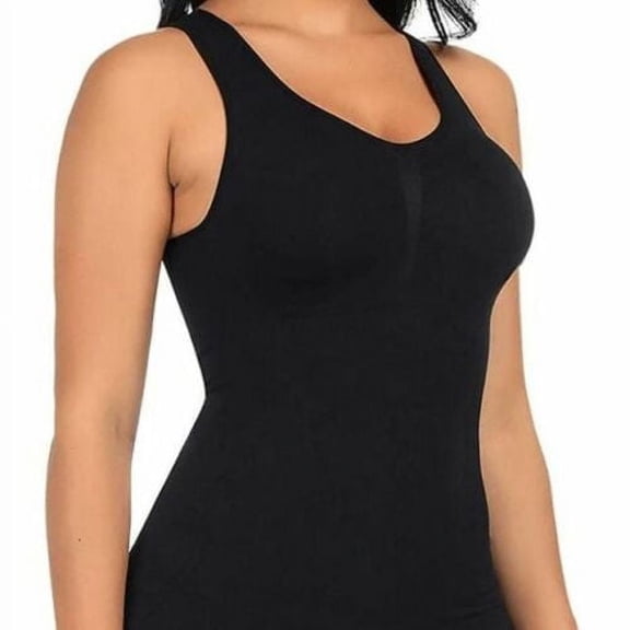 Ocean Cami Tank Top SHAPER 5 Zones InstaShaper Tech Tummy Control and Seamless, (Women's)