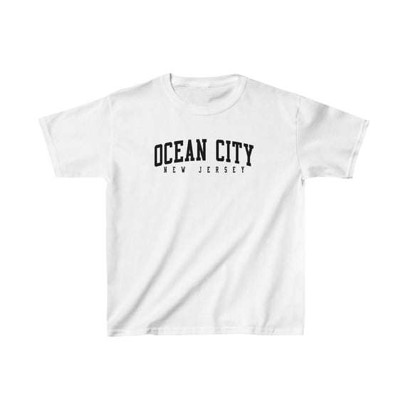 Ocean City New Jersey Kids Shirt Gifts Youth Tee Tshirt