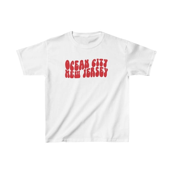 Ocean City New Jersey Kids Shirt Gifts Youth Tee Tshirt