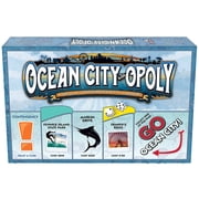 Late For The Sky Ocean City-Opoly - Maryland Vacation Destination Opoly-Style Board Game, Family Strategy, 2-6 Players, Traditional or 1hr Version