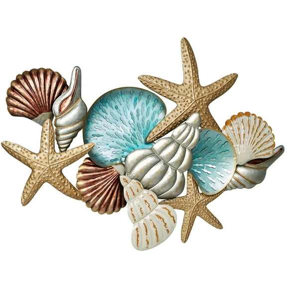 Ocean Collage Wall Art Multi Earth