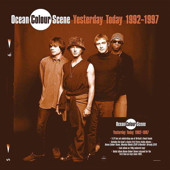 Ocean Colour Scene - Yesterday Today 1992-1997 - 5LP Boxset on 140-Gram Blue, Orange & Red Colored Vinyl - Music & Performance