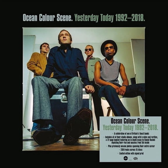 Ocean Colour Scene - Yesterday Today 1992-2018 - Limited 15CD Boxset with Autographed Print - Music & Performance - CD