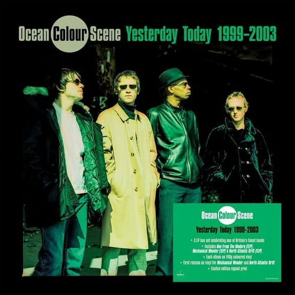 Ocean Colour Scene - Yesterday Today 1999-2003 - Limited Autographed 140-Gram Colored Vinyl - Music & Performance