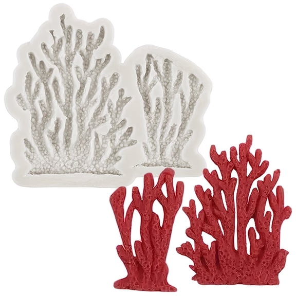 Ocean Coral Silicone Mold for Epoxy Resin - Perfect for Soap, Candle, and Craft Projects