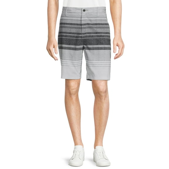 Ocean Current Men's Quick Dry Striped Flat Front Shorts, Waist Sizes 28"-38"