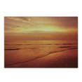 thumbnail image 1 of Ocean Cutting Board, Twilight Seascape at Karon Beach Thailand Exotic Vacation Getaway Destination Picture, Decorative Tempered Glass Cutting and Serving Board, Small Size, Red Yellow, by Ambesonne, 1 of 1