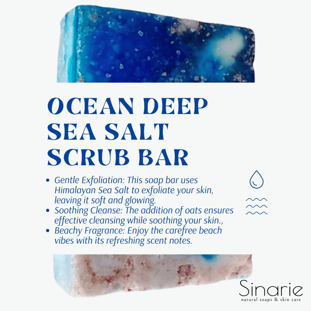 Ocean Deep Exfoliating Soap Bar with Himalayan Sea Salt & Orchid