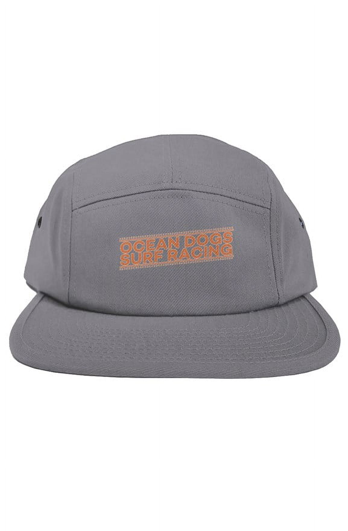 'Ocean Dogs Surf Racing' 5-Panel Camper Hat - slate, One Size - Walmart.com