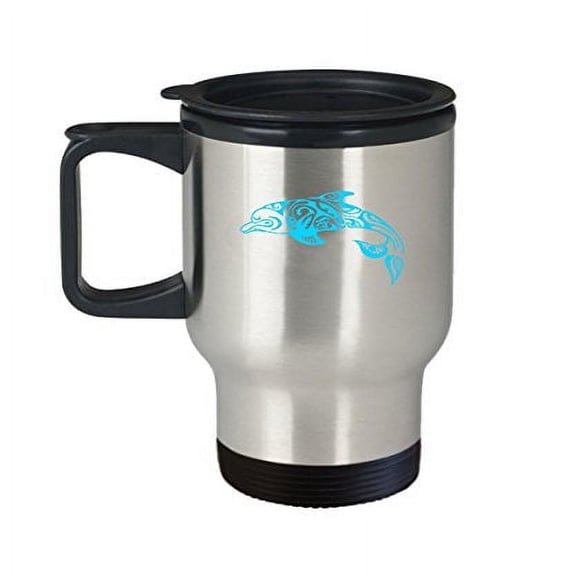Ocean Dolphin 11 oz Coffee Mug - Sea Animal Gifts White Ceramic