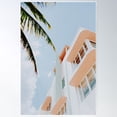 thumbnail image 1 of Ocean Drive / Miami, Florida Poster Wall Art, Modern Wall Decor For Living Room Bedroom, 8x12 UNFRAMED, 1 of 2