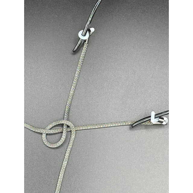 Ocean Drive Southbeach Gunmetal Mesh Eyeglass Chain