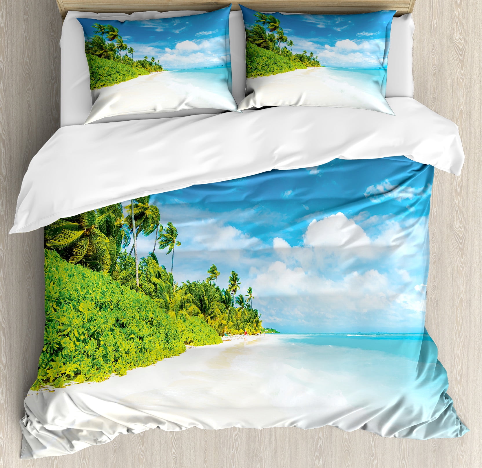 Ocean Garden Duvet Cover Set NCU0DV340