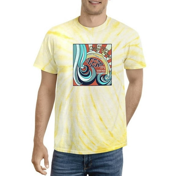 Ocean Dynamic Poster Art Tie Dye Cyclone Men -Image by Shutterstock, Male x-Large