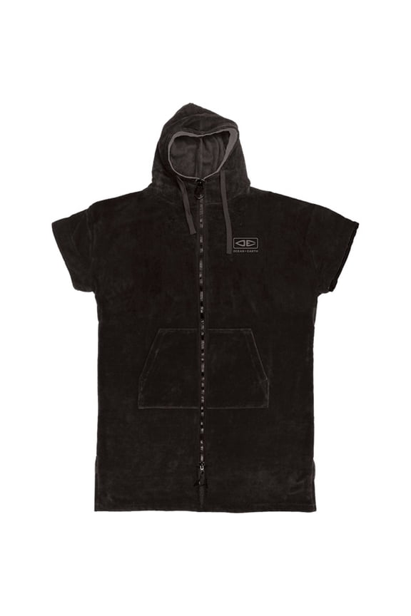 Dawnbreaker Black Hooded Poncho - Small / Medium