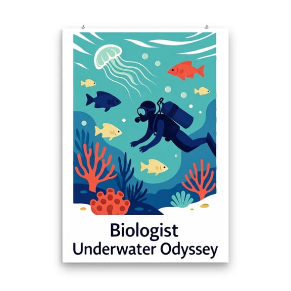 Ocean Exploration Poster - Wall Decor for Science Classrooms