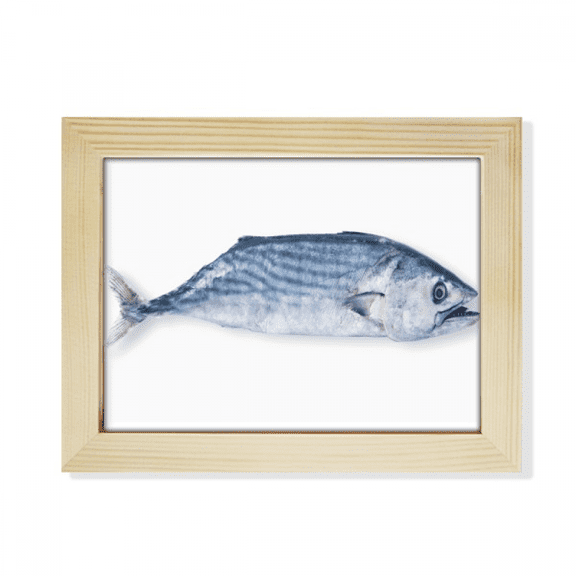 Ocean Fish Fresh Blue Small Desktop Photo Frame Picture Art Decoration Painting 6x8 inch