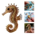 thumbnail image 1 of Ocean Friends 3D Beaded Animal Kit, DIY Beading Craft Set with All Materials, Perfect for Family Activities & Relaxation （1 PCS), 1 of 9