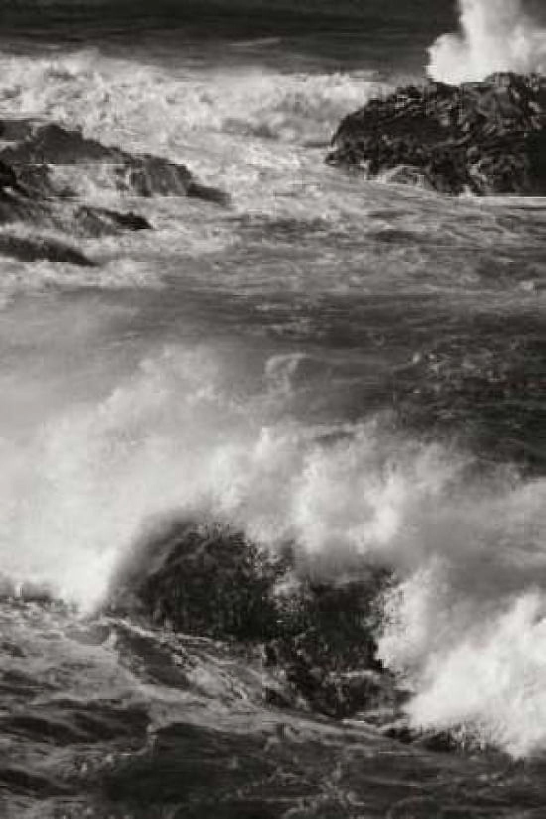 Ocean Fury III Canvas Art - Vitaly Geyman (24 x 36)