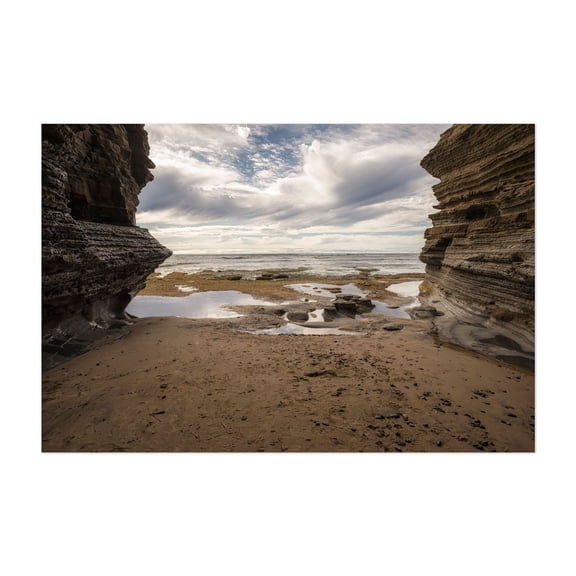 Ocean Gateway - San Diego California Photography Seascape Coast Beach Landscape Ocean Nature Unframed Wall Art Print 4 x 6 inches