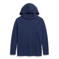 thumbnail image 1 of Ocean Gear Boys Long Sleeve Hooded Rash Guard Swim Top, Sizes 4-18, 1 of 4