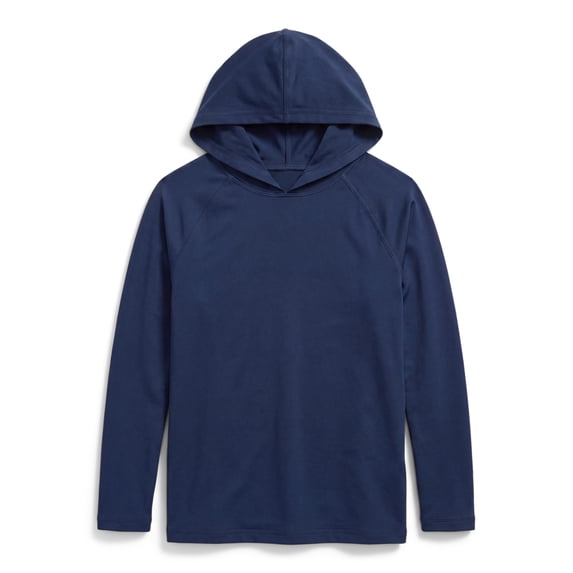 Ocean Gear Boys Long Sleeve Hooded Rash Guard Swim Top, Sizes 4-18