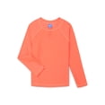 thumbnail image 1 of Ocean Gear Boys Rash Guard Swim Top with Long Sleeves, Sizes 4-18, 1 of 3
