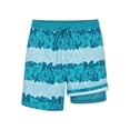 thumbnail image 1 of Ocean Gear Boys Print 6 inch Swim Trunk with Compression Liner , Sizes 4-18, 1 of 4