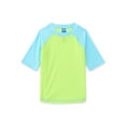 thumbnail image 1 of Ocean Gear Boys Rash Guard Swim Top with Short Sleeves, Sizes 4-18, 1 of 3