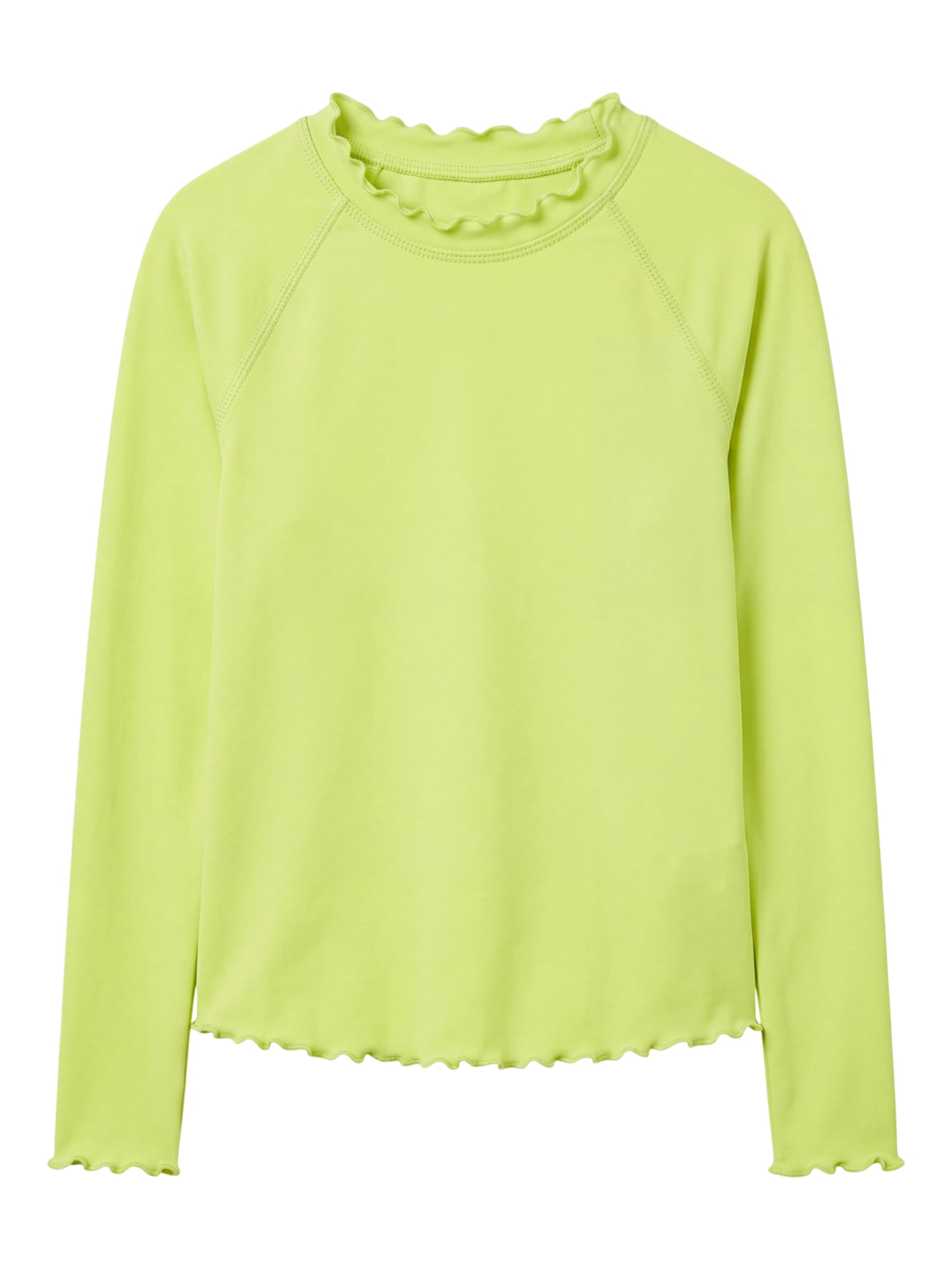 Ocean Gear Girls Swim Long Sleeve Rash Guard, Sizes 4-18