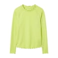 thumbnail image 1 of Ocean Gear Girls Swim Long Sleeve Rash Guard, Sizes 4-18, 1 of 4