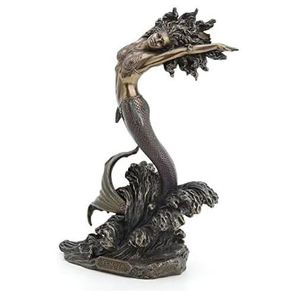 Ocean Goddess Yemaya Mother Of The Seas Bronze Finish Statue