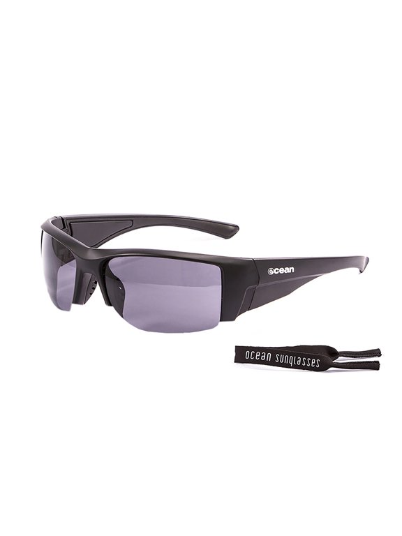 Guadalupe Polarized Sunglasses Kiteboarding Surf Water Sports (frame Matte Black, Lens Smoke)