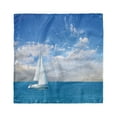 thumbnail image 1 of Ocean Head Scarf, Modern Sail Boat on Sea, Head Wrap, 3 Sizes, by Ambesonne, 1 of 2