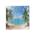 thumbnail image 1 of Ocean Head Scarf, Panoramic View Beach, Head Wrap, 3 Sizes, by Ambesonne, 1 of 2