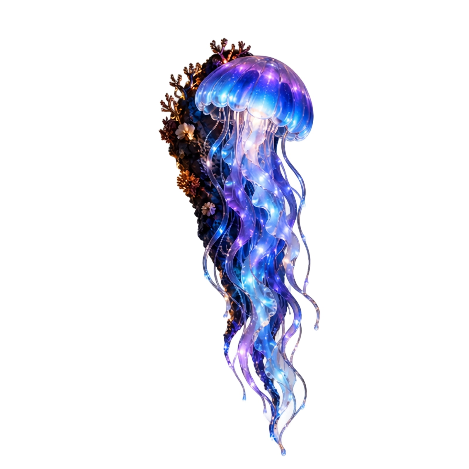 Ocean Legend Glowing Wall Decor, LED Sea Animal Wall Decoration for ...
